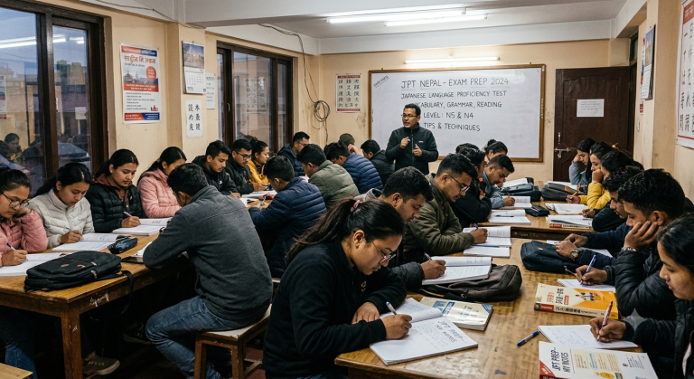 jpt nepal exam preparation class